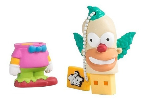 Imagem 3 de 6 de Pendrive 8gb Simpsons Krusty