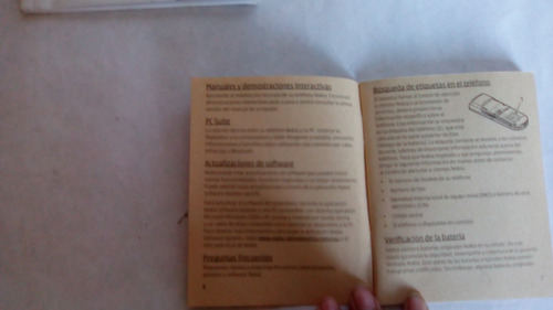 Manual De Usuario Nokia 5000, 2300 Y General