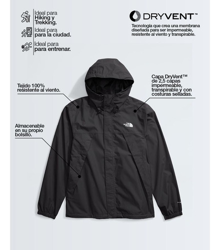 Campera The North Face M Antora Jacket