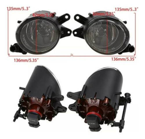 Par Faros Niebla Audi A4 B6 B7 2002 A 2005 Sin Focos