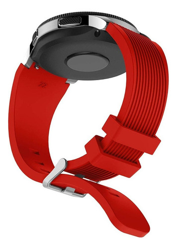 Correa Deportiva Sport Para Smartwatch Foxbox Sport I29 Rojo 2.2 Cm