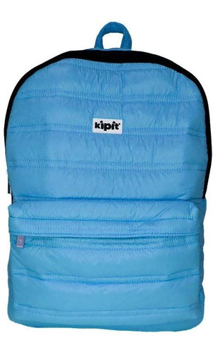 Mochila Acolchada Azul Kipit