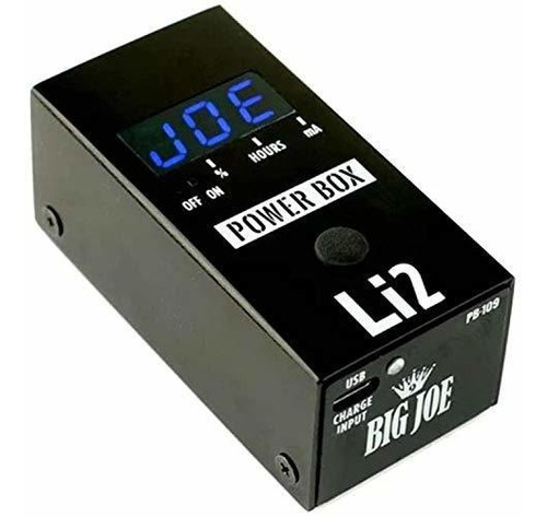 Amplificador - Big Joe Stomp Box Li2 Lithium Power Box (pb-1