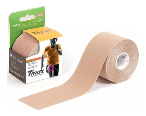 Fita Tape Bandagem Elastica Fisioterapia Adesiva  5m X 5cm 