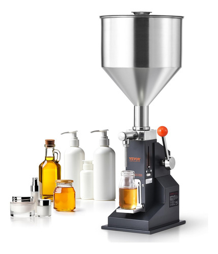 Máquina De Llenado Manual Vevor 5-50ml Acero Inoxidable