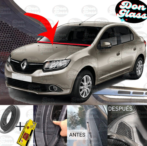 Kit Reparación Burlete Rejilla De Parabrisas Renault Symbol