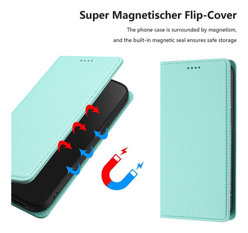 Funda Para Infinix Note 40 5g Con Cierre Magnético, Cubierta