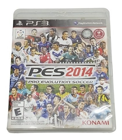 Jogo Ps3 Pes 2014 Pro Evolution Soccer Konami