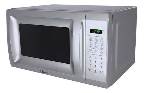 Horno De Microondas 0.7 Pies Midea Mmdp07s2cb Gris