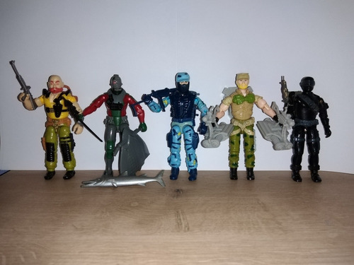 Gi Joe Gijoes Cobras Vintage Snake Eyes Schockwave Rock Roll