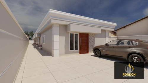 Casa Com 2 Dormitórios À Venda, 47 M² Por R$ 179.000,00 - Cibratel Ii - Itanhaém/sp - Ca1262