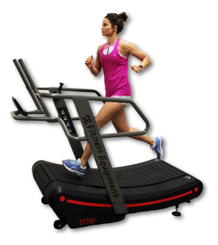 Cinta De Correr Curvada; Sb Fitness Equipment Ct700