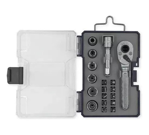 Juego De Llave Crique 1/4 Bocallaves Y Puntas Bremen 7782