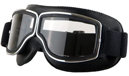 Gafas Para Motocicleta, Scooter, Ciclomotor, Medio Casco Vi.