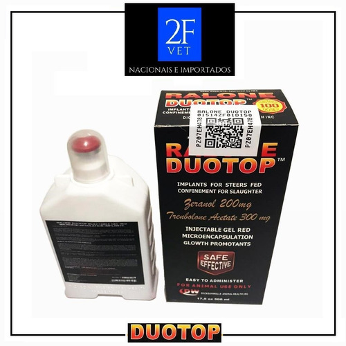 Imagem 2 de 4 de Ralone Duotop 500ml Maximo Ganho Peso Bovinos Anabol Engorda