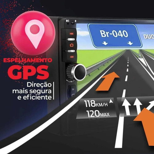 Central Multimidia Ix35 2010 A 2021 Mp5 Moldura Câmera Ré