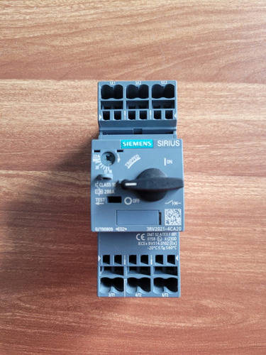 Guardamotor Siemens S0 Rango 16a - 22 Amperes 3rv2021-4ca20