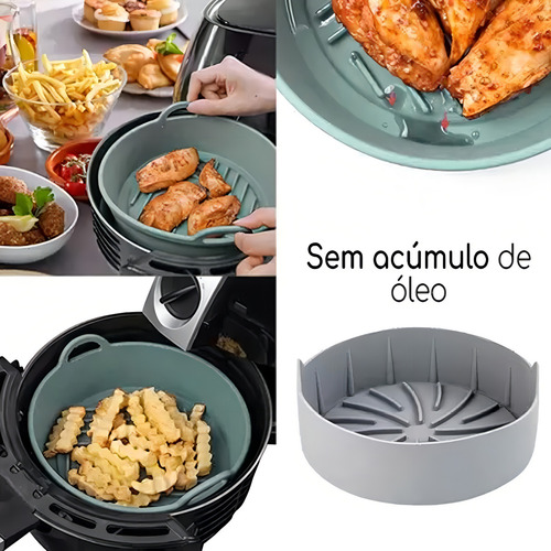 Forma Silicone Airfryer 19cm Kit 2 Class Home