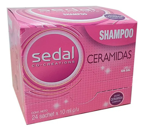 Shampoo Sedal Ceramidas En Sachet 144 Unidades X 10ml C/u