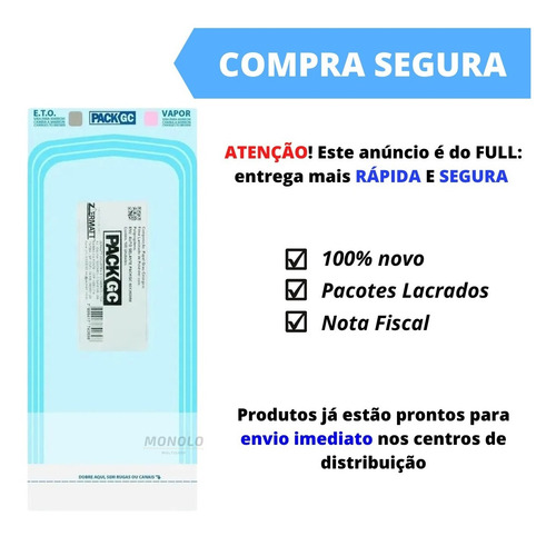 Imagem 4 de 10 de 100 Envelopes P/ Esterilização Alicate Autoclave 9cm X 23cm