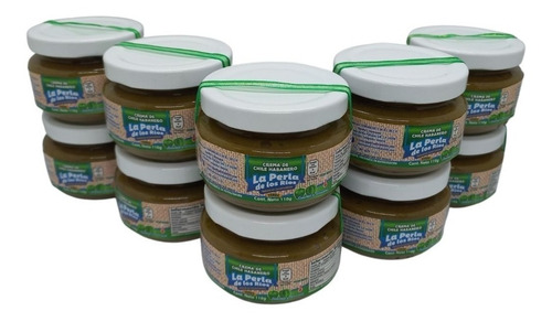 Imagen 2 de 9 de Salsa Habanera Verde La Perla De Los Rios Cont Neto 10pz