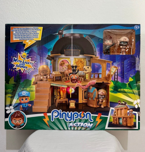 Muñecos Pinypon Action Robo En El Museo