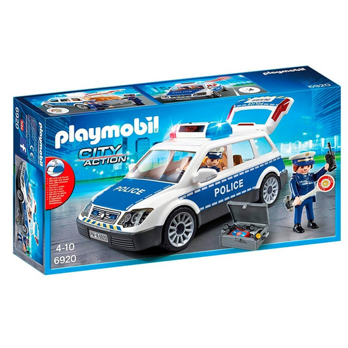 Coche De Policía Con Luces Y Sonido 6920 - Playmobil
