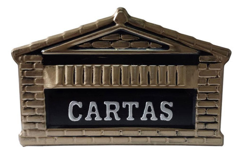 Caixa De Para Muro Colonial Tijolinho 12x25cm Dragão