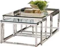 Comprar Mesa De Centro Nido Ambar - Rectangular Tablero De Vidrio