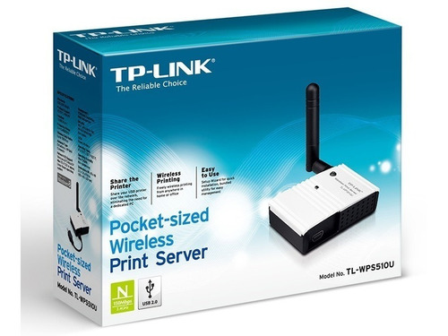 Print Server Wifi Usb Tp-link Tl-wps510u Servidor Impressão