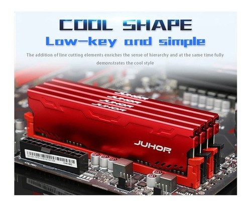 Imagem 2 de 5 de Memória Ram Juhor 16 Gb Ddr4 2666mhz Pc4-21300u Cl19
