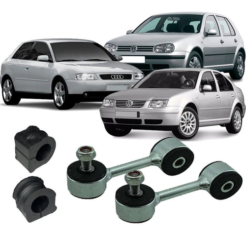 Bieletas + Buchas Barra Dianteira Audi A3 1997 98 02 04 A 06