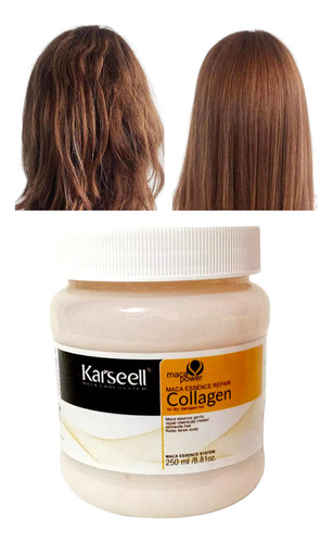 Kit 2 Mascarillas Tratamiento De Cabello Colágeno Karseell