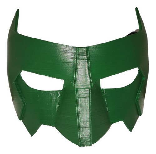 Máscara Lanterna Verde Realista Para Fantasia Cosplay Adulto