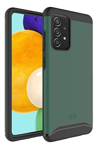 Funda Protectora Para Galaxy A52 Resistente A Impactos Verde