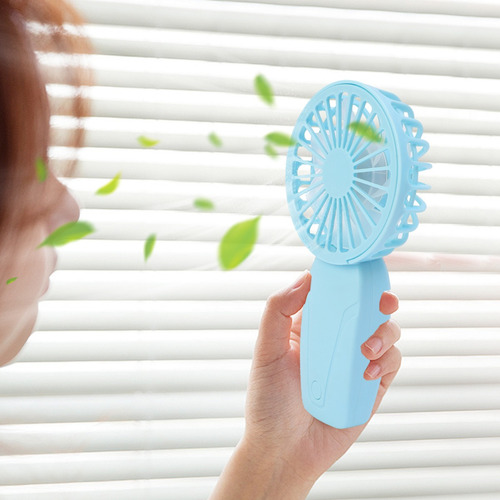 Ventilador Portátil De Mano, Ventilador Silencioso De 3 Velo