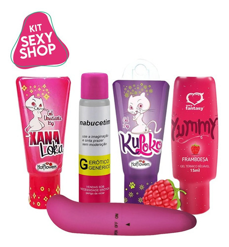 Productos Sexyshop Lubricante Íntimo Vibrador Sexual Vagina Sabor Variado