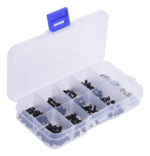 Juego De Tornillos De Cabeza Plana, Caja De Accesorios