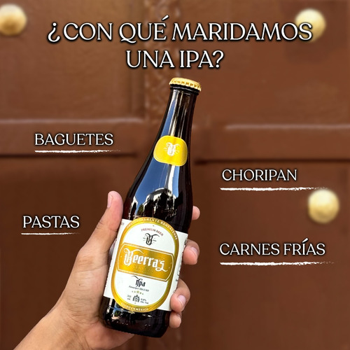 Cerveza Artesanal Estilo Colonial Beerras 8 Botellas 355ml