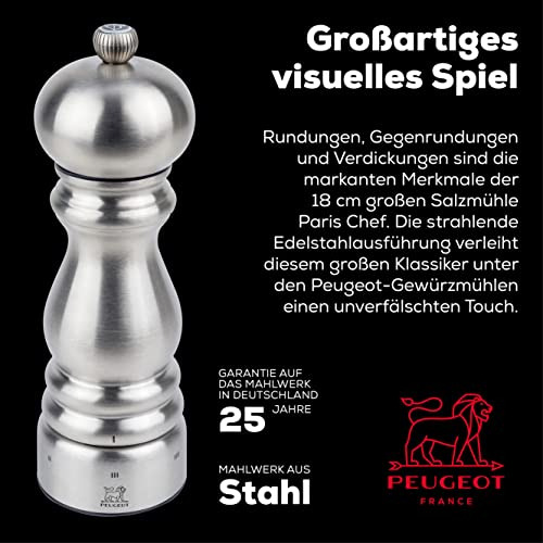 Peugeot Paris Chef U'select De Acero Inoxidable, 18 Cm, 7 Pu