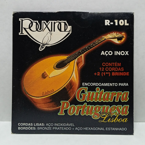 Juego De Cuerdas Para Guitarra Portuguesa Rouxinol