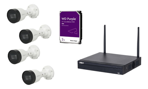 Kit De 8 Camaras Ip De 4mp, Nvr De 8ch 4mp