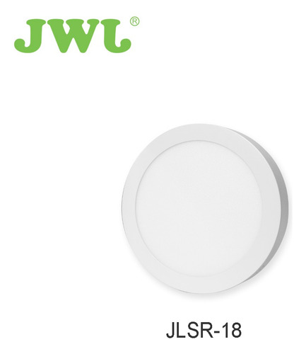 Lampara De Sobreponer Redonda 18w Luz Cálida 10 Piezas Jwj