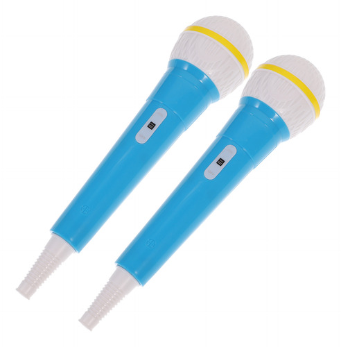 Micrófono De Juguete Para Actuaciones Escénicas, 2 Piezas, M