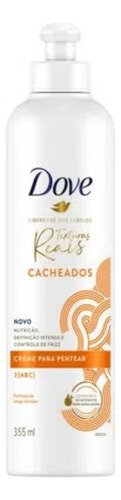 Creme Para Pentear Dove Texturas Reais Cacheados 355ml