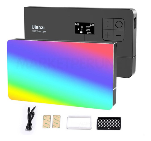 Luz Led Rgb Ulanzi Pl01 Profesional | 4000mah | 7 Pulgadas