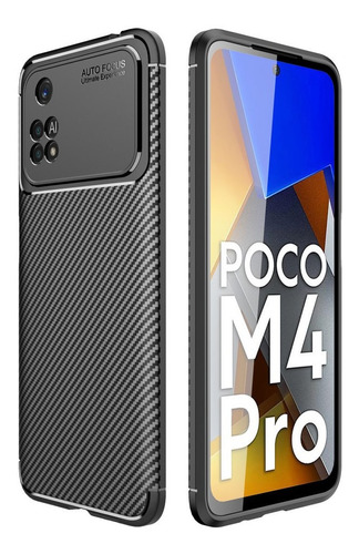 Estuche Protector Borde Reforzado Para Poco M4 Pro M5 4g