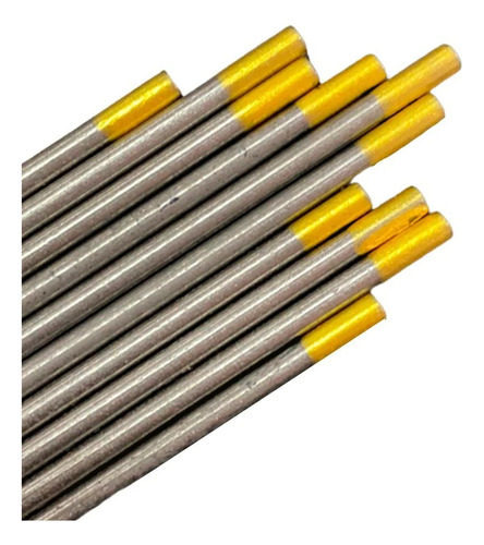 Electrodos De Tungsteno Para Soldadura Tig  3/32 (  Dorado )