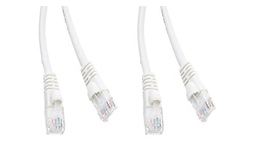 2 Cabl Cat6 Snagless Moldeado Ethernet Patch Cable 14 Pie