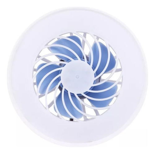 Lámpara Ventilador De Techo Pequeña Led Ajustable E27 6w